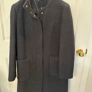 Ann Taylor Charcoal Coat L